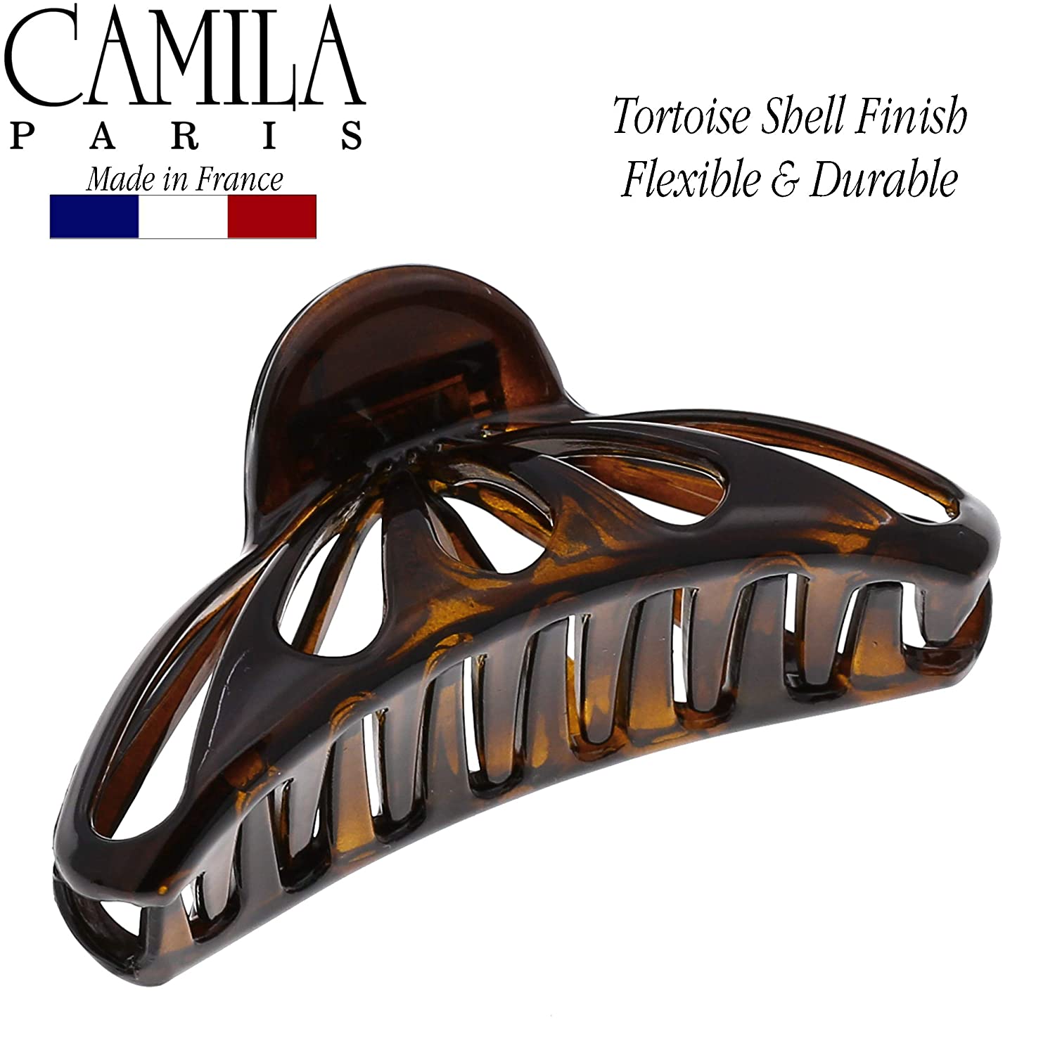 Camila Paris 3.25 Inch French claw clip cellulose acetate