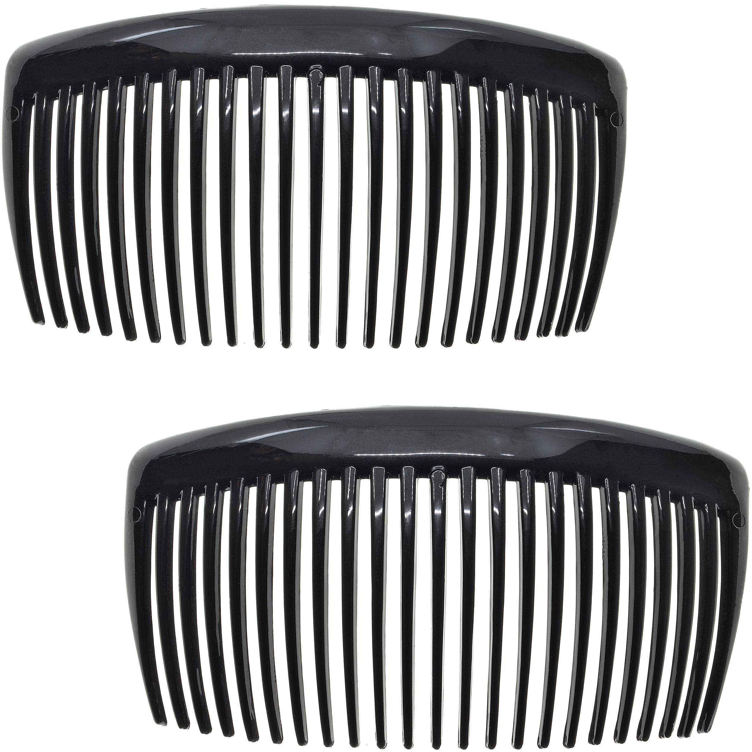 Camila Paris White Detangling French side comb cellulose acetate