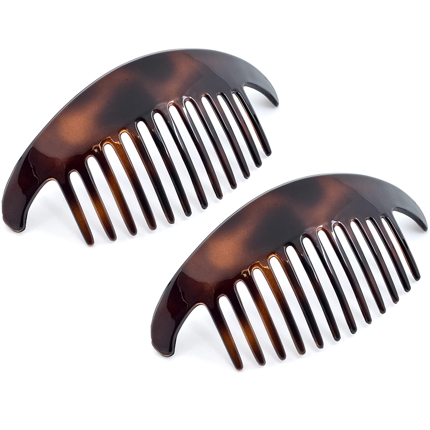 Camila Paris Tortoiseshell 5.5 inch Love French side comb cellulose acetate
