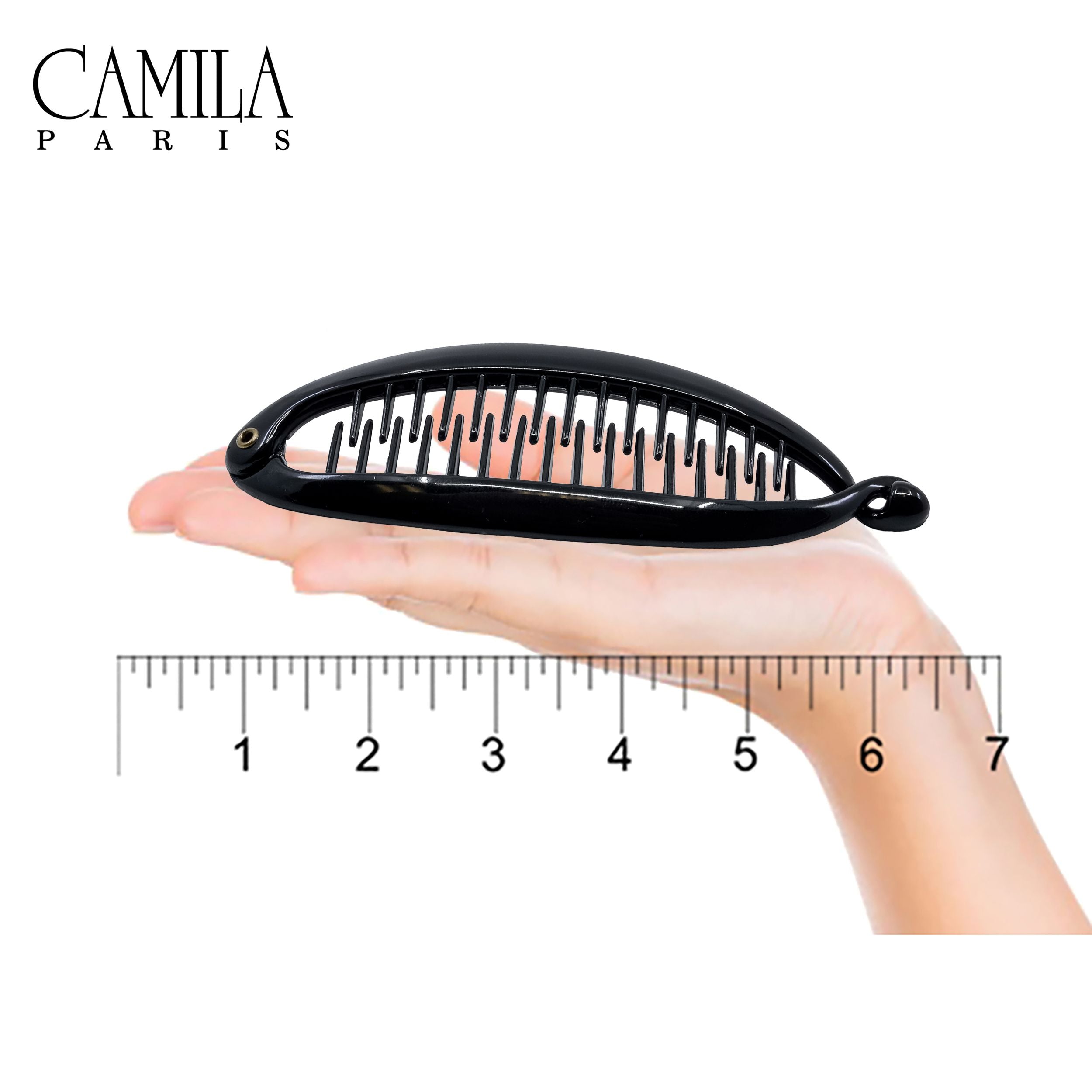 Camila Paris French banana clip cellulose acetate