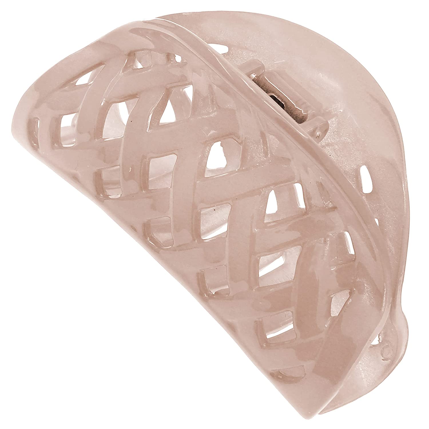 Camila Paris 2.75 Inch Spring Covered French hair clip cellulose acetate