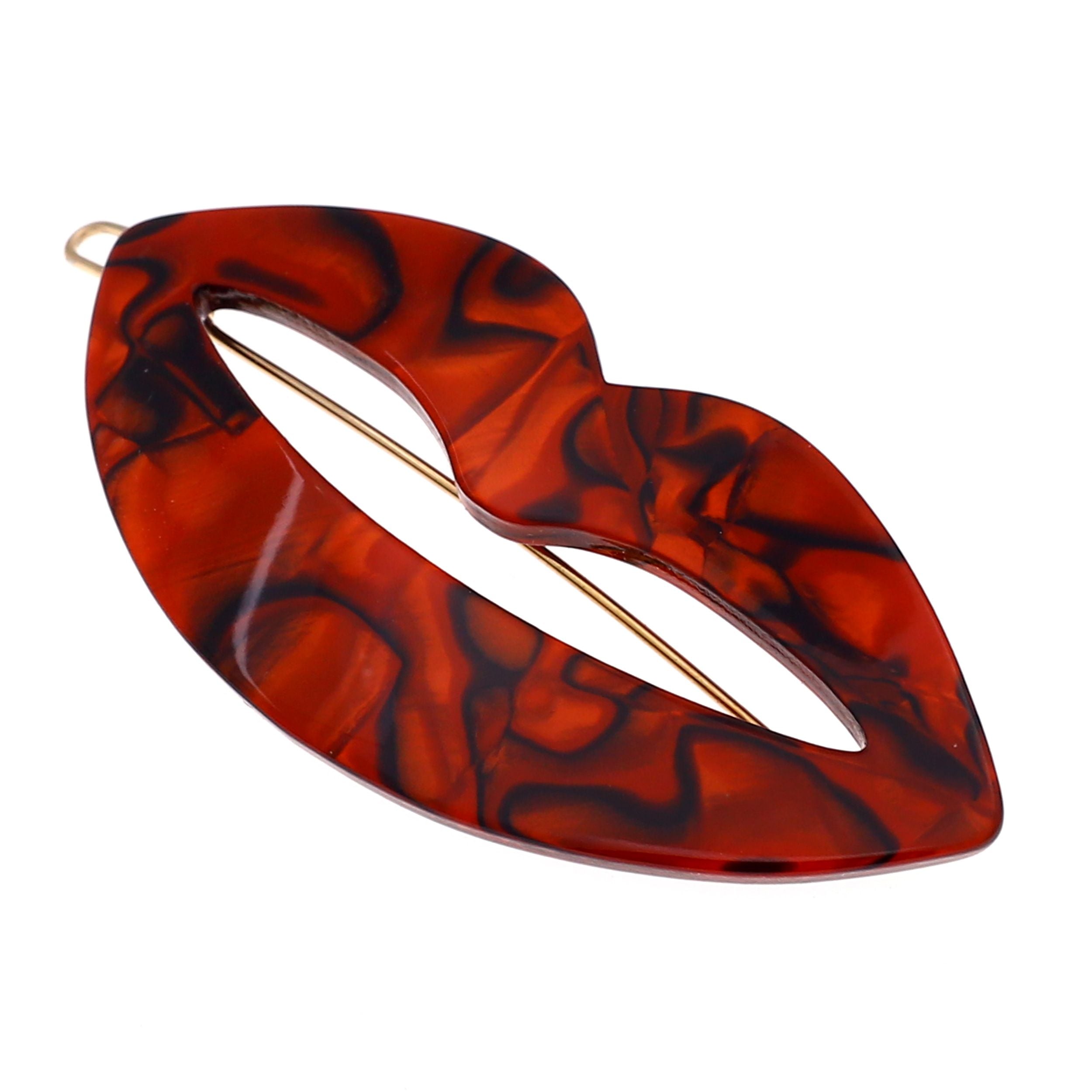 Camila Paris French barrette cellulose acetate handmade