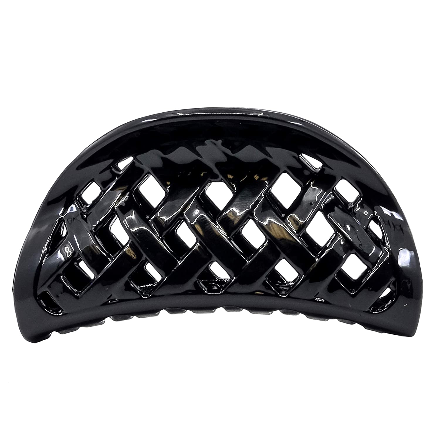 Camila Paris Spring Covered French hair clip cellulose acetate