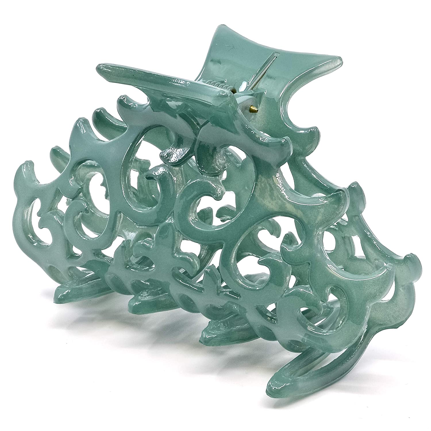Camila Paris Baroque French hair clip cellulose acetate