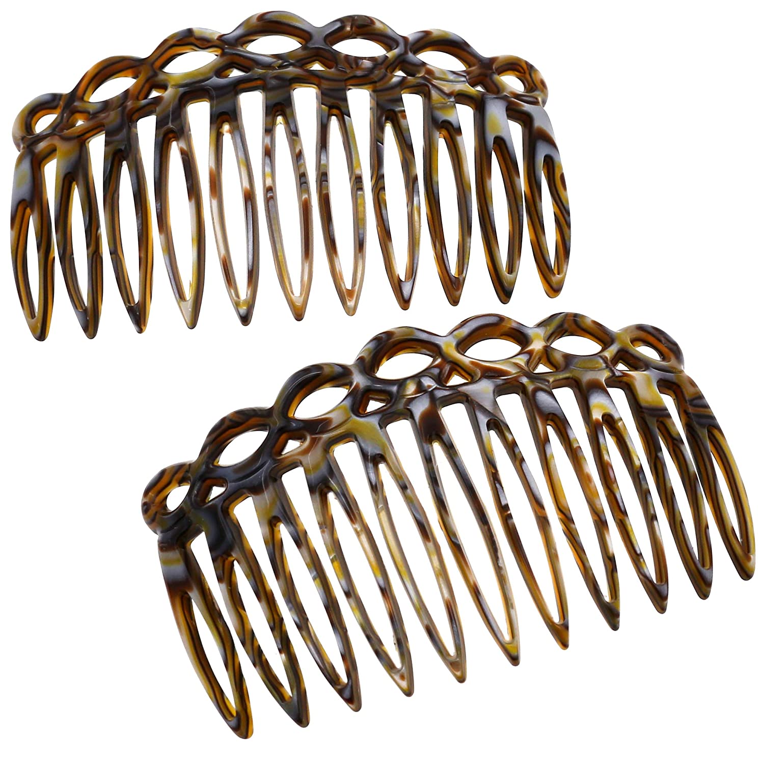 Camila Paris Detangling French side comb cellulose acetate handmade