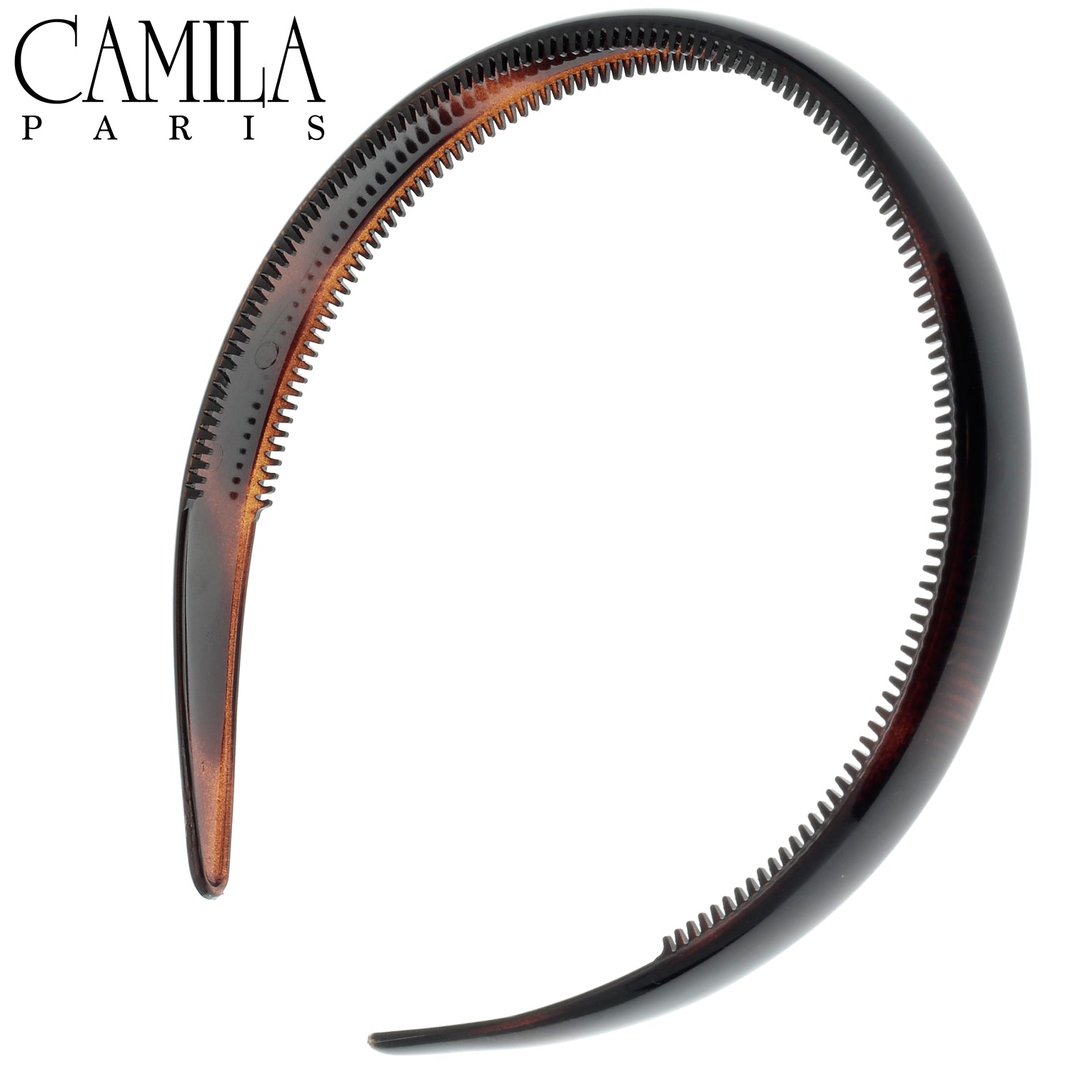 Camila Paris Pink 0.5 inch Classic Comfort French headband cellulose acetate