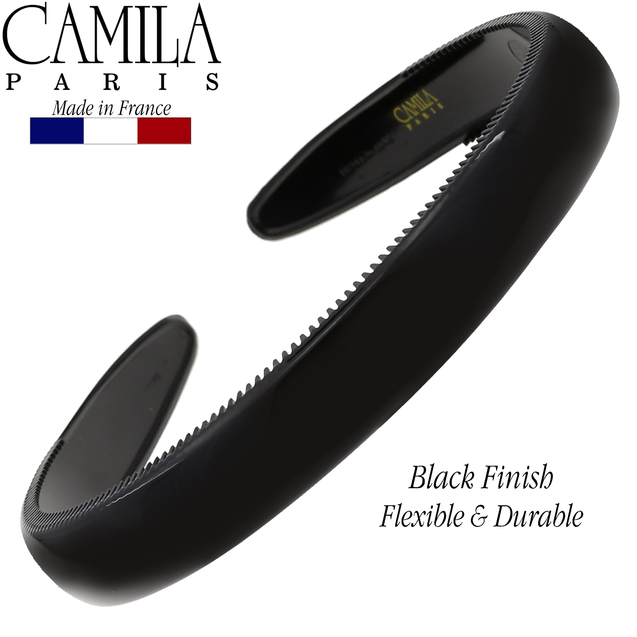 Camila Paris 0.5 inch Classic Comfort French headband cellulose acetate