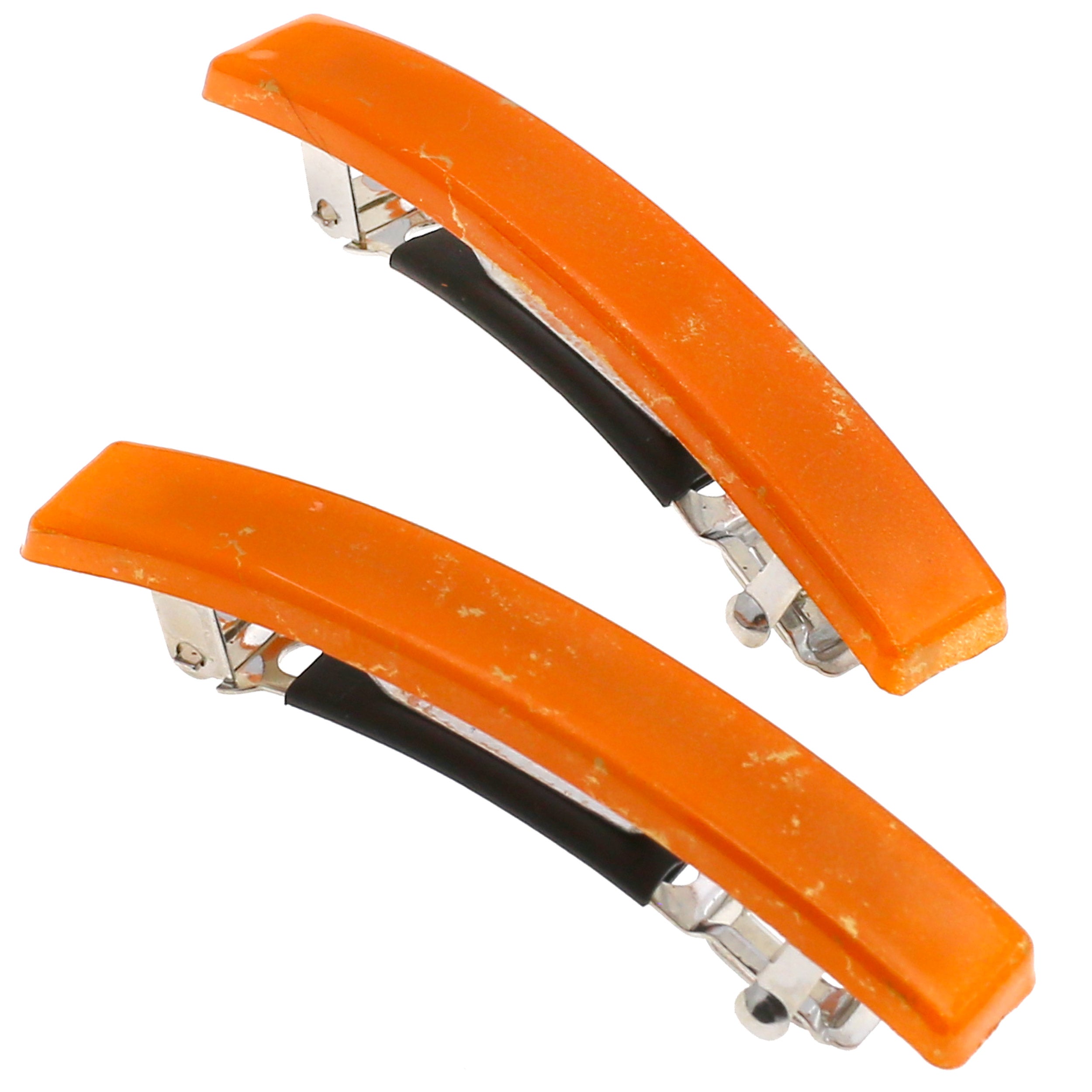 Camila Paris Beige French barrette cellulose acetate