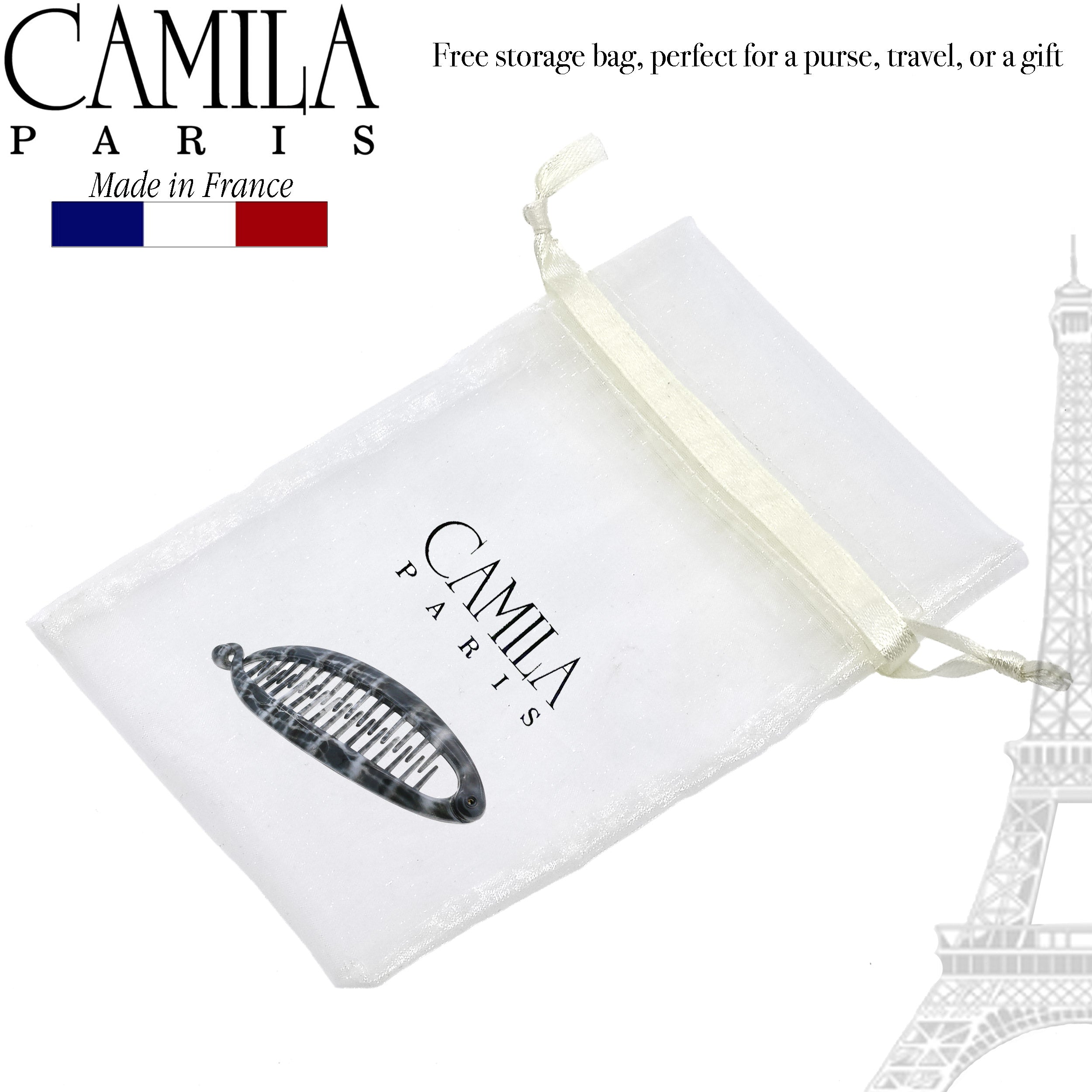Camila Paris French banana clip cellulose acetate