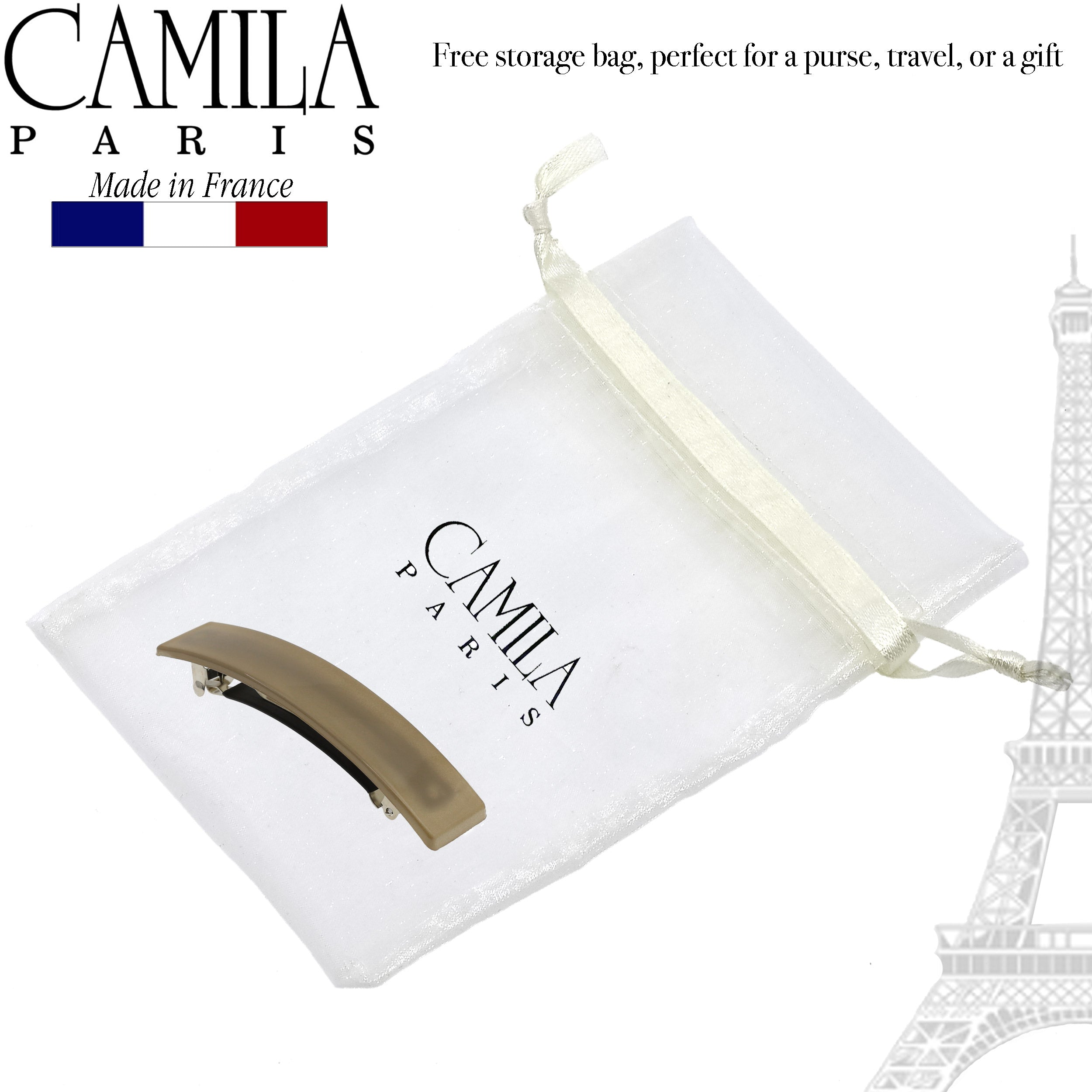 Camila Paris French barrette cellulose acetate