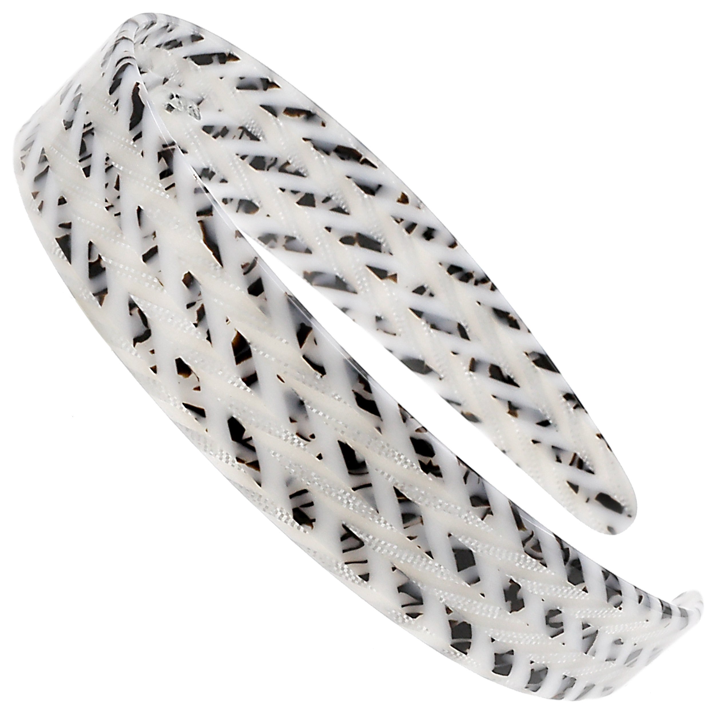 Camila Paris 1 inch Classic Flat French headband cellulose acetate