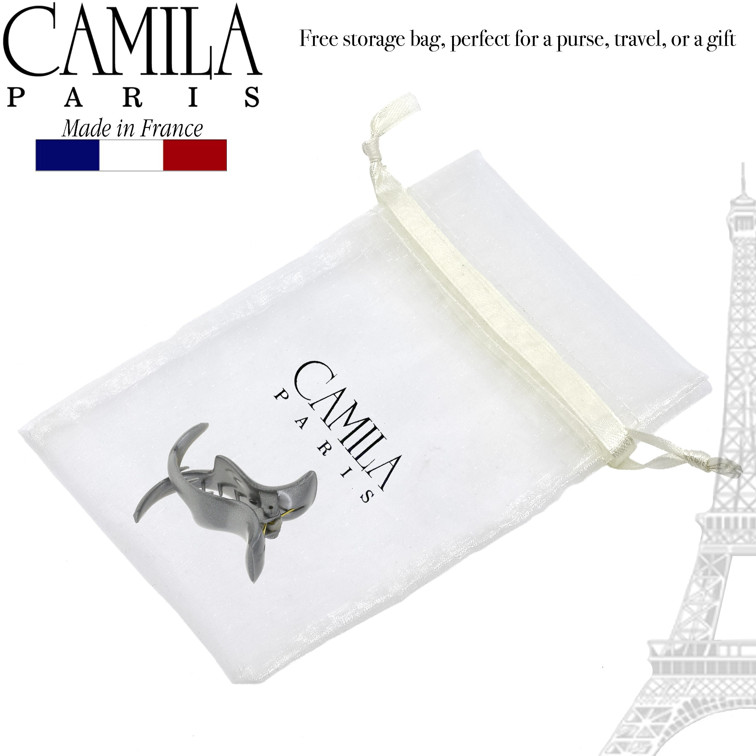 Camila Paris French hair clip cellulose acetate
