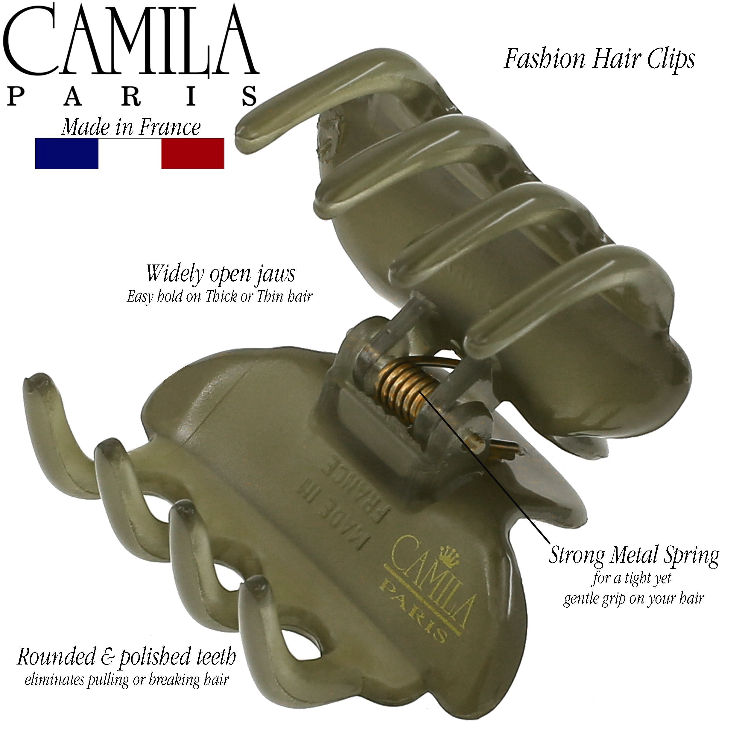 Camila Paris French hair clip cellulose acetate
