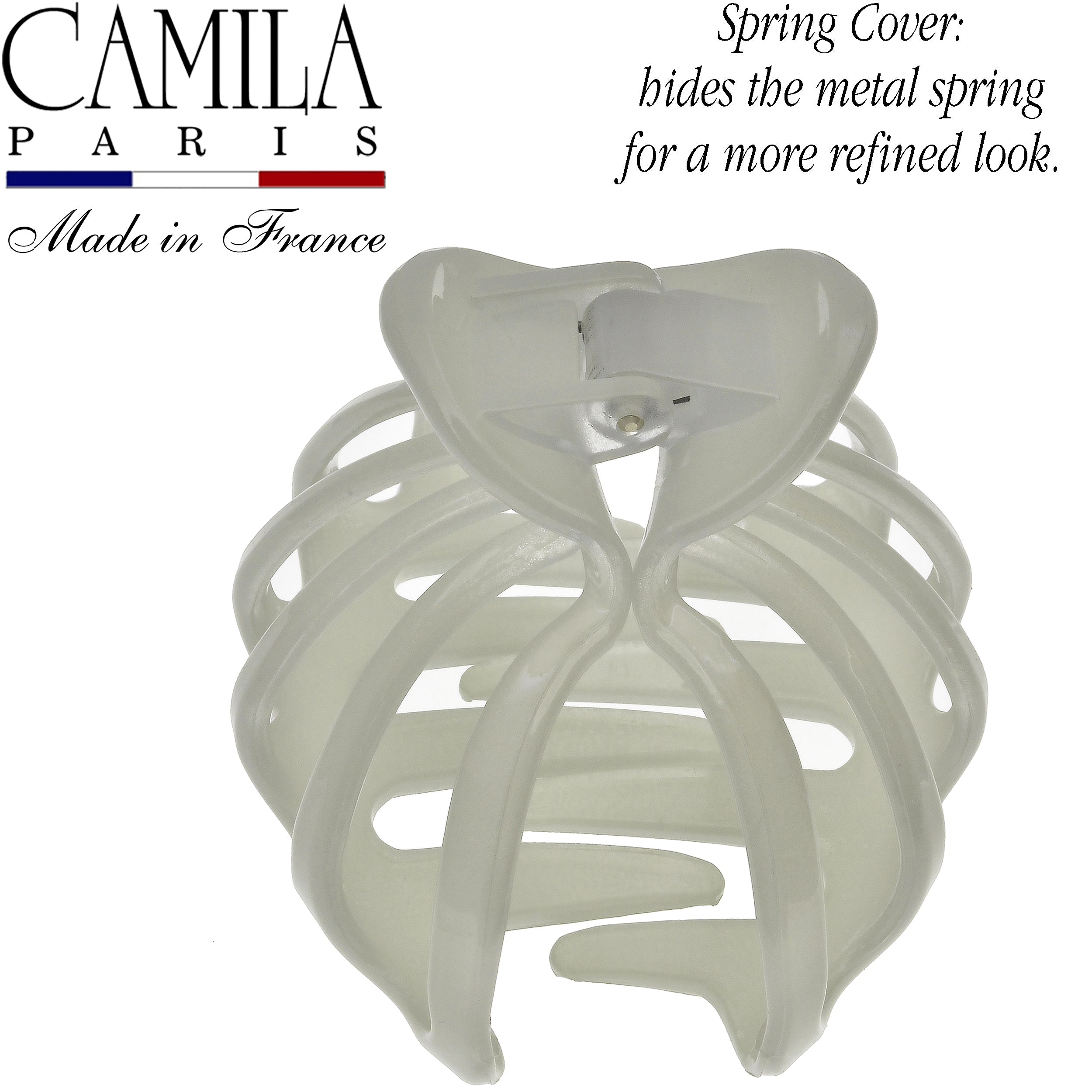 Camila Paris French claw clip cellulose acetate