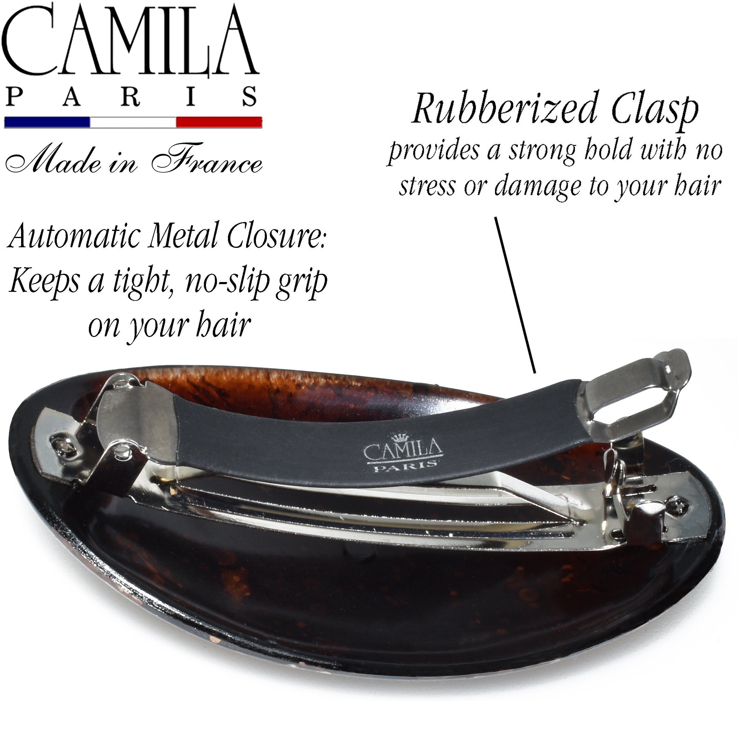 French Barrette | Cellulose Acetate