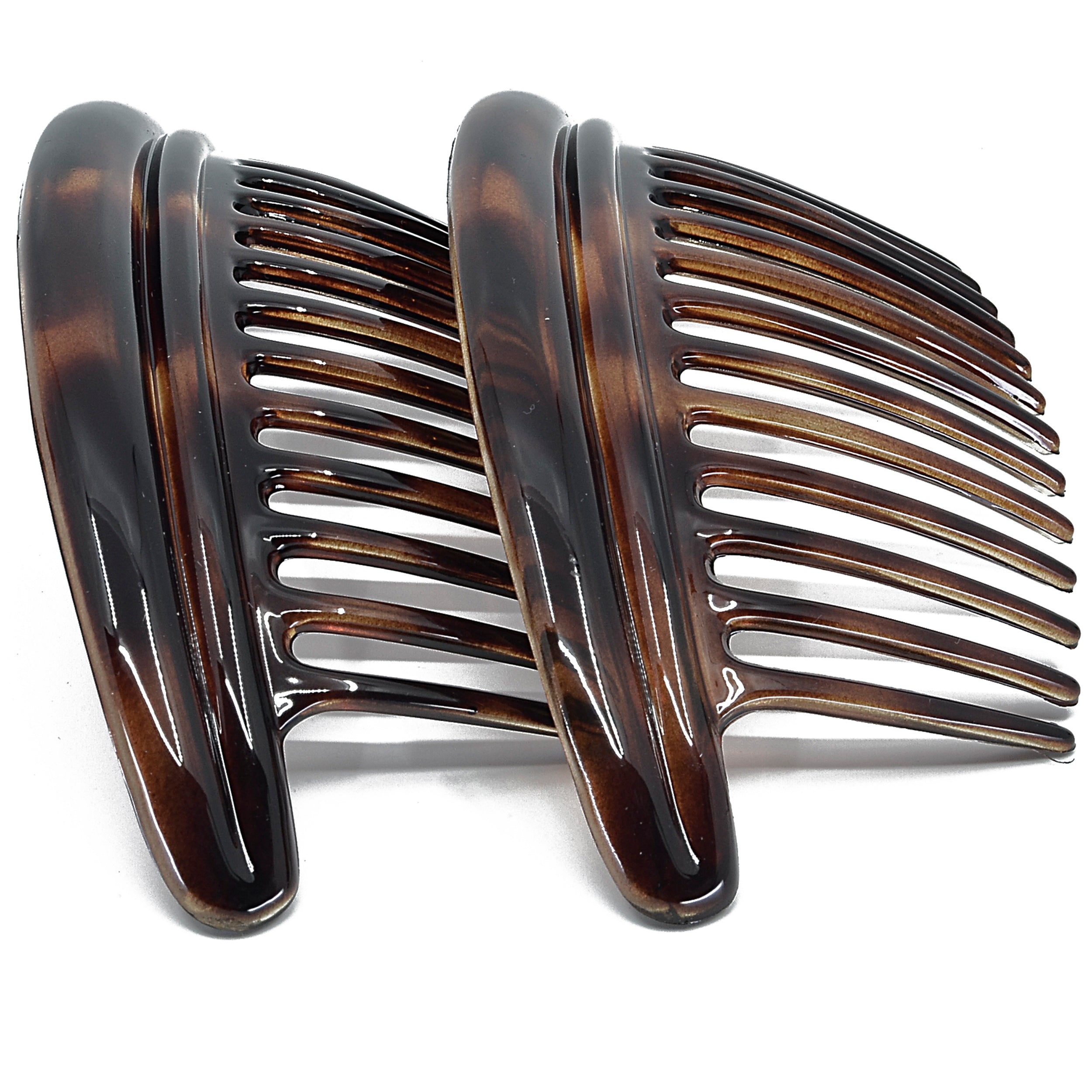 Camila Paris Amber Detangling French side comb cellulose acetate