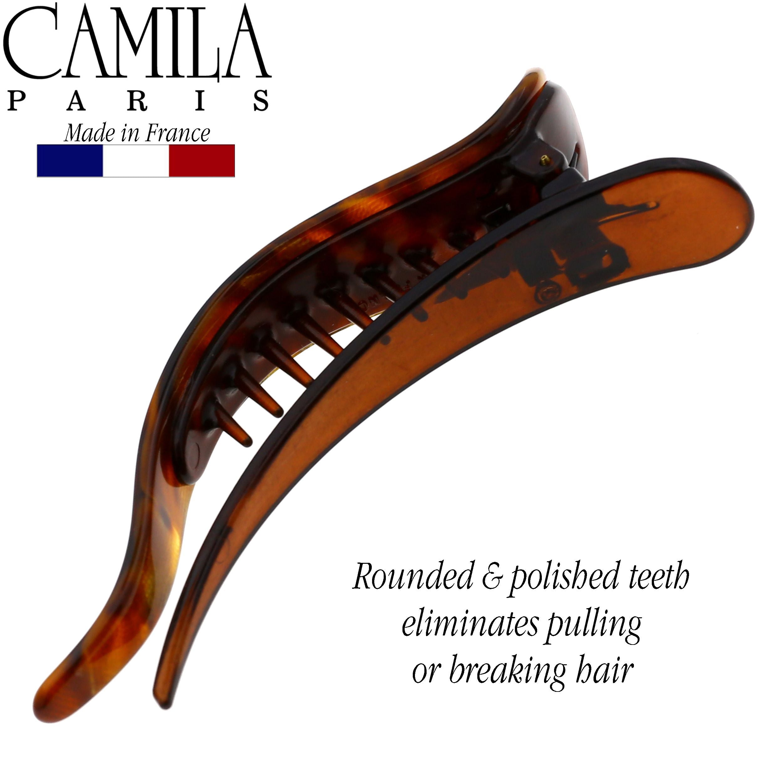 Camila Paris French hair clip cellulose acetate